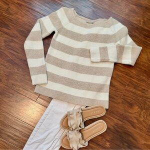 Banana Republic Cashmere Wool Blend Striped Sweater - Size S